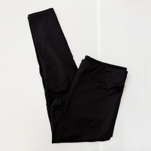 Virus Black Teal Women's Leggings Compression Tights